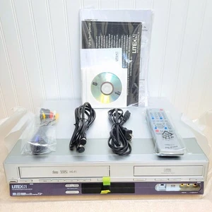 NEW DVD & VCR RECORDER COMBO DVD and VHS PLAYER LITEON LVC-9016G - Photo 1/9
