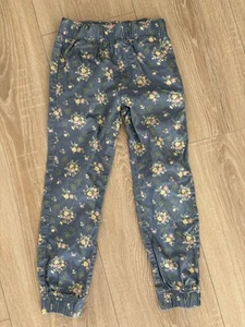 Hose Größe 122/128 Tchibo Blumen - Bild 1 von 5