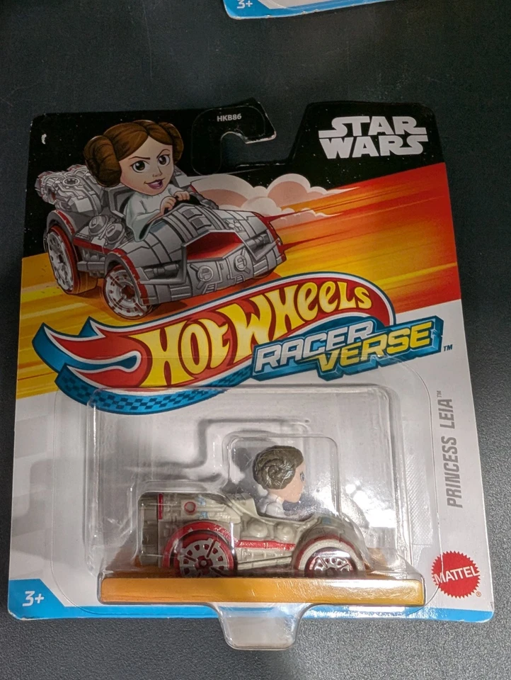 Hot Wheels Princess Leia Racer Verse Star Wars - Immagine 1 di 1