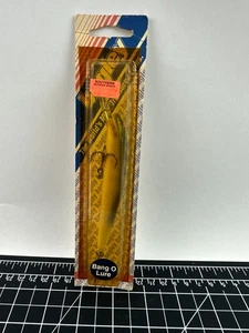 Vintage Bagley Bang-O-Lure Angelköder 4" EGF Aal Grün Firetail Versiegelt Neu - Bild 1 von 6