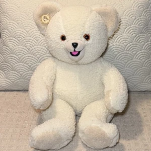 Vintage Russ 1986 Kuschelstoff Weichspüler Bär Teddy 22 Zoll Plüsch Hebel mit Ohrmarke EUC - Bild 1 von 7