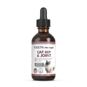 NODENS CAT Hip and Joint Glucosamine for Cats with Chondroitin - Cat Pain Rel... - Picture 1 of 6