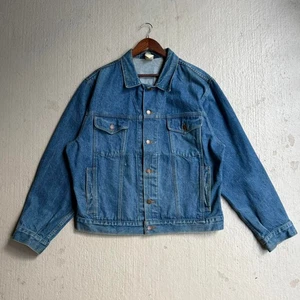 Vintage 90s Lands End Denim Herren XL Jacke Western - Bild 1 von 5