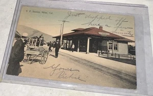 SP Southern Pacific Railroad Station Niles California CA Antique Postcard - Picture 1 of 2
