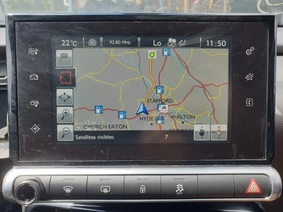 Pantalla y control multimedia Citroen C4 Cactus 2014-2018 98010025ZD Foto 1 de 4