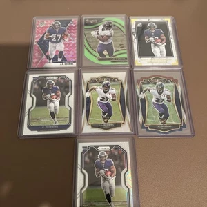 JK Dobbins 2020 Rookie Card Lot (7) Holo, Die Cut, Insert - Picture 1 of 6