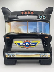 Vtg 1988 Micro Machines Storage Box Carrying Case Lewis Galoob Semi Truck - Picture 1 of 7