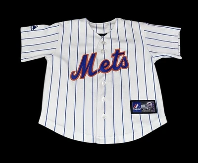 100% Authentic Nike MLB New York Mets Blank Jersey Size 3T Toddler - Image 1 of 3