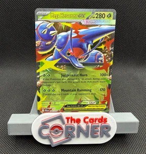Mega Heracross EX 004/094 Pokemon Fiamme Fantastiche quasi nuovo - Foto 1 di 1