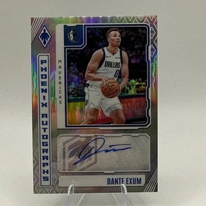 Autógrafos Panini Phoenix Phoenix 2023-24 Dante Exum plateados #PA-DEX Mavericks - Imagen 1 de 4