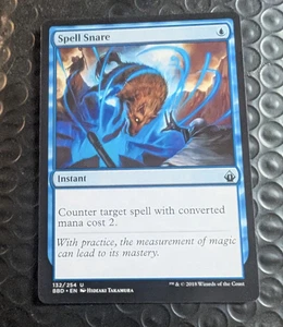 Spell Snare Battlebond Regular #132 Uncommon, WOTC 2018 - Bild 1 von 1