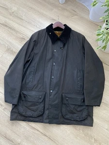 Vintage Barbour Beaufort A145 Classic Men’s Waxed Jacket With Pile Liner Size Xl - Picture 1 of 17