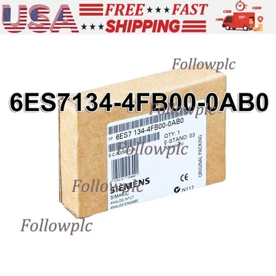 New Siemens SIMATIC DP ELECTRONIC MODULE 6ES7134-4FB00-0AB0 6ES7 134-4FB00-0AB0 - Image 1 of 4