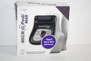 Emjoi Micro-Pedi Man Rough/Hard Skin Pedicure FLEX+ Mineral Roller Remover - Picture 1 of 11
