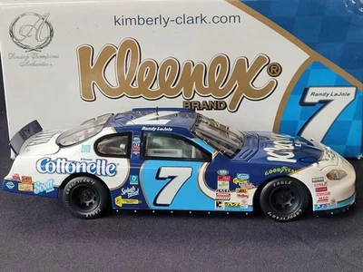 2003 Randy LaJoie Signed #7 Kleenex Cottonelle 1:24 Racing Champions Diecast - Image 1 of 4