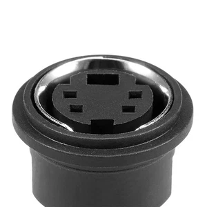 10 pezzi attacco PCB S-video presa 4 pin din connettore audio video nero MDC-4-04 - Foto 1 di 4