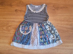 Boutique Brand Sundress w/Lace Ruffle Trim Girls Size 5/6 - Picture 1 of 4