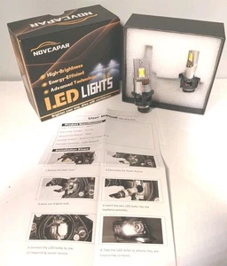 D2S D2R LED Headlight Bulbs High Low Beam 6500K White 1:1 Design Plug & Play 162 - Picture 1 of 5