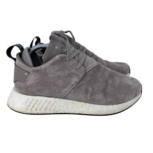Scarpe da corsa Adidas Boost uomo 8,5 grigie scamosciate sportive stringate basse 675001 - Foto 1 di 11