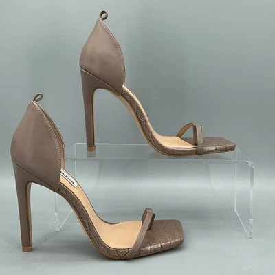 Sandalias Electra Steve Madden para mujer color topo talla 7M Foto 1 de 4