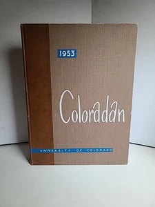 1953 "Coloradan" UNIVERSITY OF COLORADO Jahrbuch Boulder  - Bild 1 von 12