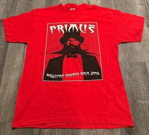 PRIMUS - Vintage 2004 Tour Hallucino Genetics Shirt 100% Original Deadstock Large - Bild 1 von 5