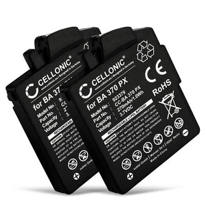 2x Akku für Sennheiser MM-550 X PXC 360 BT MM 400 MM 500 X (270mAh) Ersatzakku - Bild 1 von 5