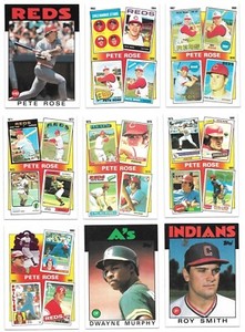 1986 Topps Baseball Trading Cards / You Choose #s 1 - 250 / mb7