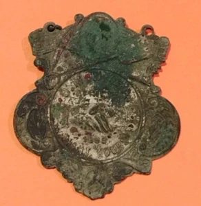 1898 April 1st Miners U.M.W OF A. Eight Hours UMWA MEDALLION BADGE (2) - Picture 1 of 10