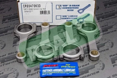 Eagle Forged H Beam Rods Acura RSX Type-S K20A2 K20Z1 2.0L K-Series CRS5470K3D - Image 1 of 4