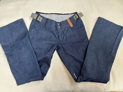 HOLDEN Ski Snow Board Pants Street Fit Women Deni Jeans M Medium - Image 1 of 4