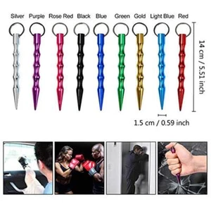 Window Breaker Aluminum Keychain Outdoor Tool - Picture 1 of 16