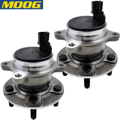 2PCS Rear Wheel Hub Bearing 512466 For 2012-2016 2017 2018 Ford Focus Moog H02 — 第 1/4 张图片