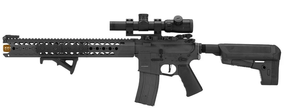 Carabina Airsoft AEG Rifle Negro Krytac War Sport Licencia LVOA-C M4 Foto 1 de 1