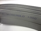 Wiremold 1200 Flexible Nonmetallic Pancake Raceway Wire Cover 15Ft, Grey