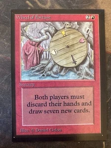 *** CE Wheel of Fortune *** NM-Mint! - Collector's Edition Vintage MtG Magic - Picture 1 of 2