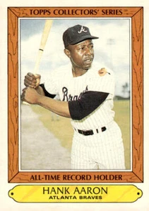 1985 Topps Woolworth All Time Record Holders #1 Hank Aaron Atlanta Braves - Picture 1 of 2