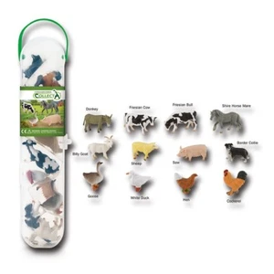 Collecta A1110 Mini Animales De Granja Caja Tubos-R tubos Animales De Granja - Imagen 1 de 1
