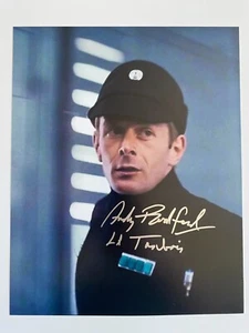 ANDY BRADFORD In-Person signiertes Autogramm 20x25cm Star Wars - Picture 1 of 1