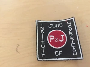 JUDO VINTAGE PATCH,judo institute of homestead, NEW OLD STOCK,1970'S - Picture 1 of 2