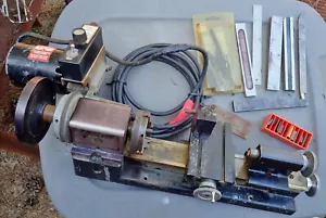 Sherline 4001 Variable Speed Watchmaker Lathe With Extras - Picture 1 of 22