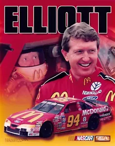 Foto de Bill Elliott Nascar Driving Legend 8x10 #5017 - Imagen 1 de 2
