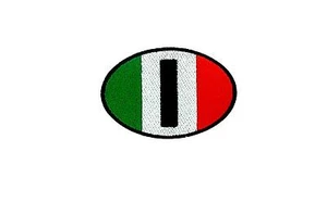 Aufnäher Aufnäher bestickt Patch Biker Flagge Italien Kokarde Luftwaffe Air Force - Bild 1 von 1