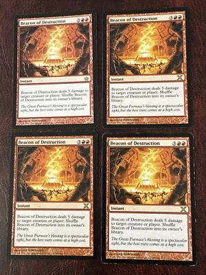 Beacon Of Destruction X4 Fifth Dawn 10th Edition LP Conditions see pics - Image 1 of 4