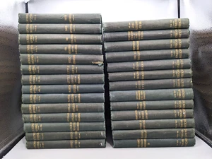 Works of Charles Dickens 27 Vols Lot Circa 1900 Peter Fenelon Hardcover Collier - Picture 1 of 24