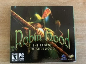 NEW ROBIN HOOD THE LEGEND OF SHERWOOD TEEN T PC CD-ROM SOFTWARE GAME CD 2002 - Picture 1 of 2
