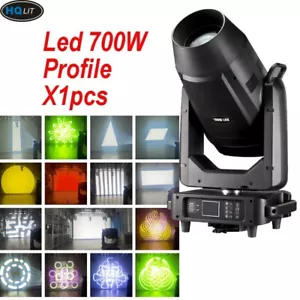 700W LED Profil bewegliches Scheinwerferlicht CMY + CTO Zoom Bühne Veranstaltung Show Konzerte Disco - Bild 1 von 16