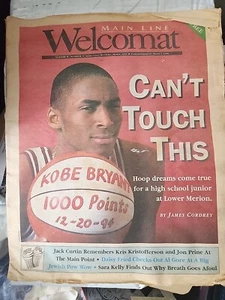 KOBE BRYANT HIGH SCHOOL NEWSPAPER MARCH 1995 MAIN LINE WEEKLY Good SHAPE!! - Picture 1 of 5