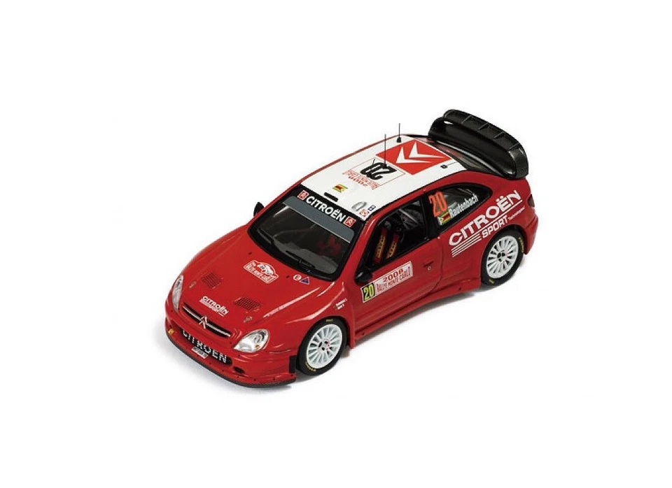 1/43 CITROEN XSARA WRC #20 MONTE CARLO 2008 RAUTENBACH SENIOR IXO RAM310 - Immagine 1 di 1