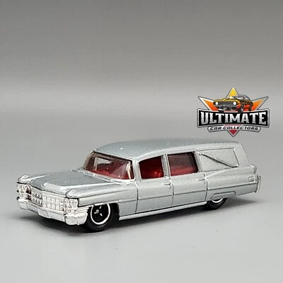 1963 63 Cadillac Hearse Collectible 1/64 Scale Diecast Model Collector Car - Image 1 of 4